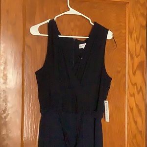 Emma and Michelle Sleeveless black shear leg shorts NWT